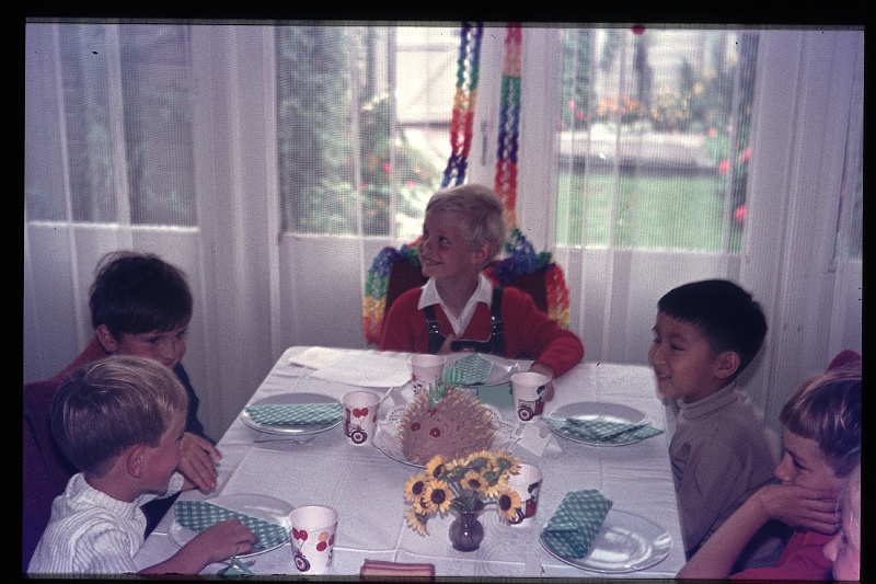 31.Delft aug 1971 Jaap,San,Peter,Tom.JPG
